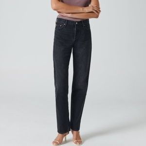 Denim Forum The Patti Mid Rise Straight